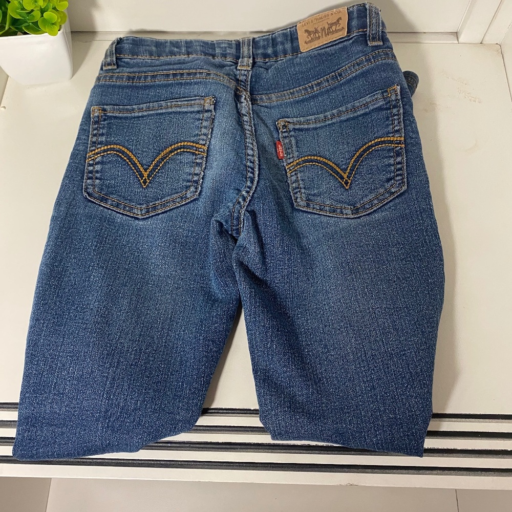 Blue Levi denim leggings
